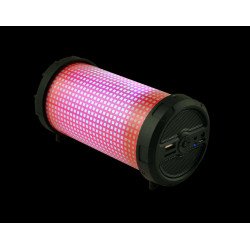 LED Light Outdoor Drum Style Bluetooth Speaker MHS002 LED (Red)